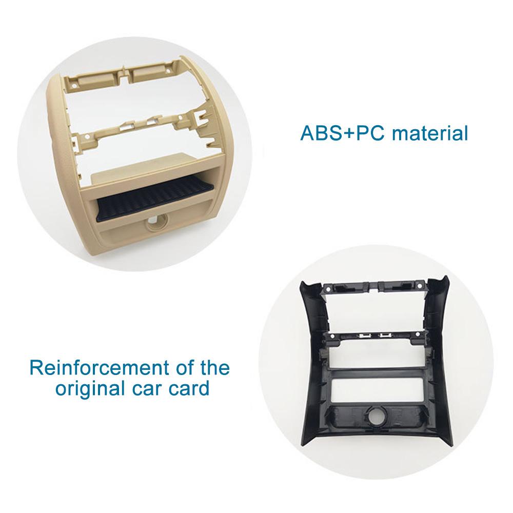 Car Rear AC Conditioner Vent Grille Outer Frame Replacement For BMW 5 Series F10 F11 F18 520i 523i 525i 528i 535i