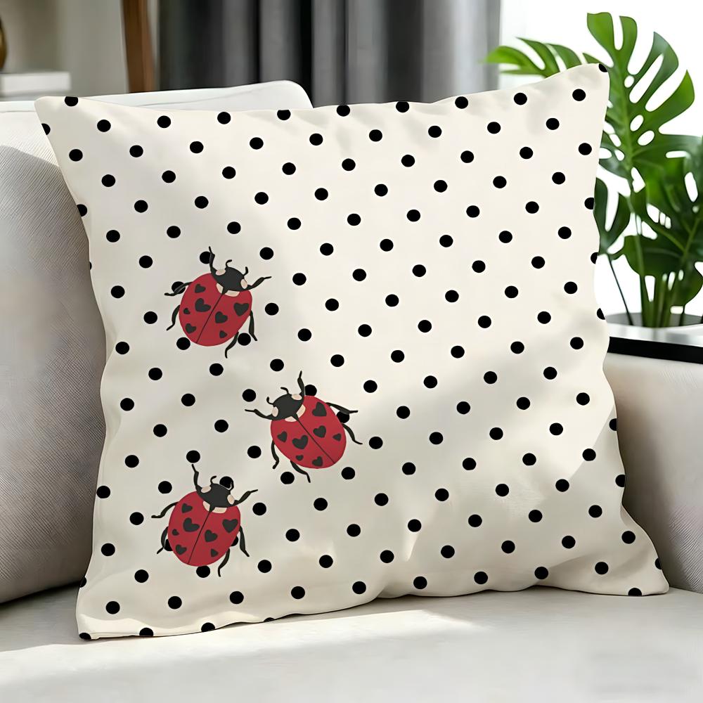 pattern Polka Dot Cushion Cover Cushion Cover Set Pcs x x x Pillowcase Decorative Sofa Home Decor