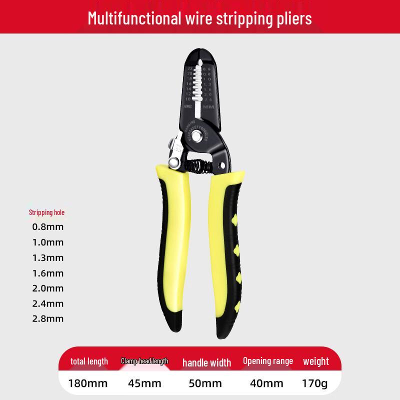 

WEDO Multifunction Wire Stripper Pliers CN plug (adapter included)