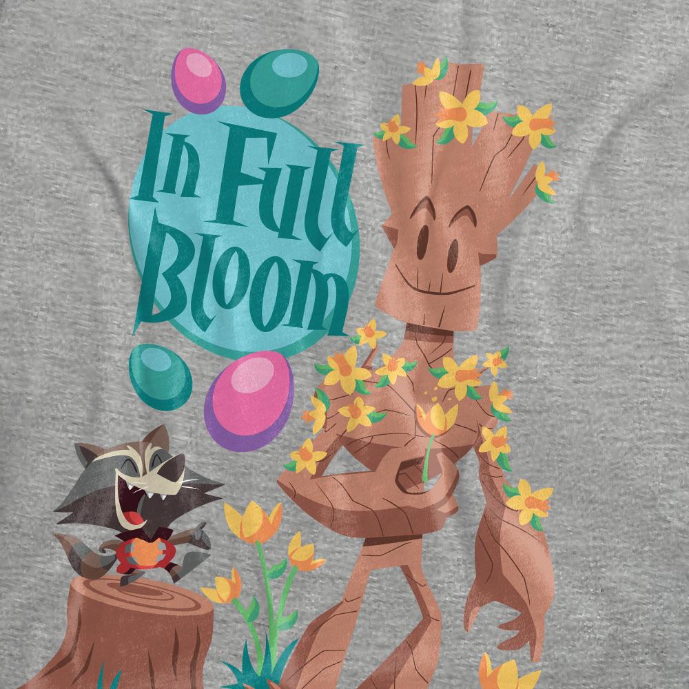 Guardians Of The Galaxy Womens/Ladies Bloom Heather T-Shirt