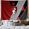 1PC AFC Bournemouth Tapestry, Unique Design Tapestry, Wall Decor for Bedroom,Livingroom, Playroom,Heartwarming Fan Holiday Gifts