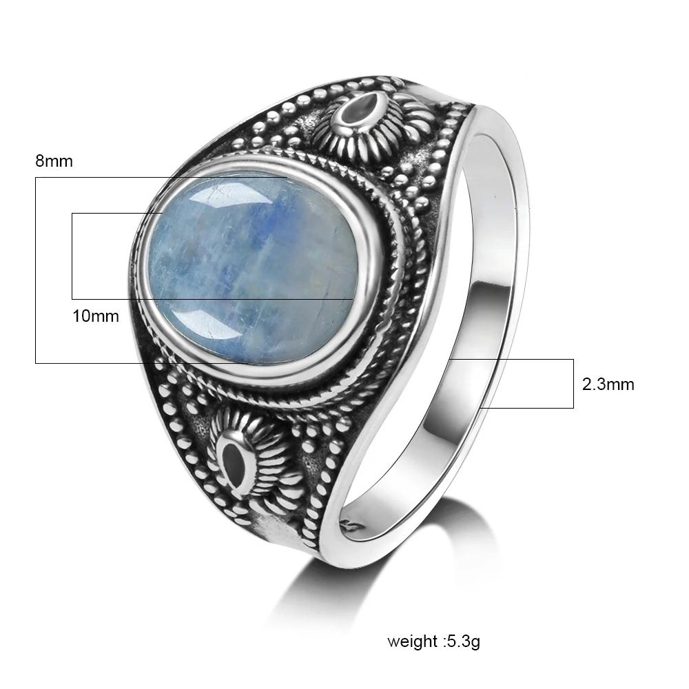 Nasiya Natürlicher Mondstein Kupfer Schmuck Ringe Herren Für Frauen Party Hochzeit Jahrestag Verlobung Geschenke Feiner Schmuck 8