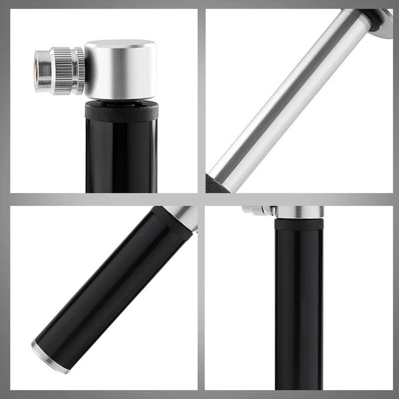 Bicycle Pump Portable Mountain MTB Road Bike Hand Air Pump Tire Inflator Schrader Presta Valve Cycling Pump 120PSI Lightweight