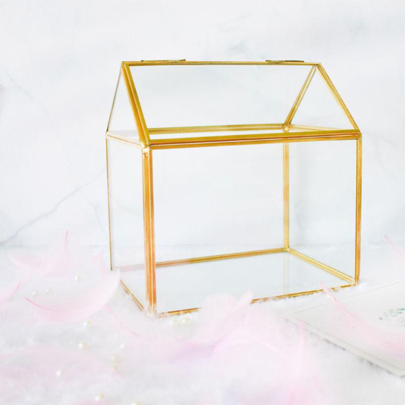 5.5/" Black Dodecahedron Geometric Terrarium Tabletop Succulent Planter 1pc