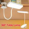 Rechargeable Bedside Office Bedroom With Clip Night Light LED Lamp Reading Light Table Lamp