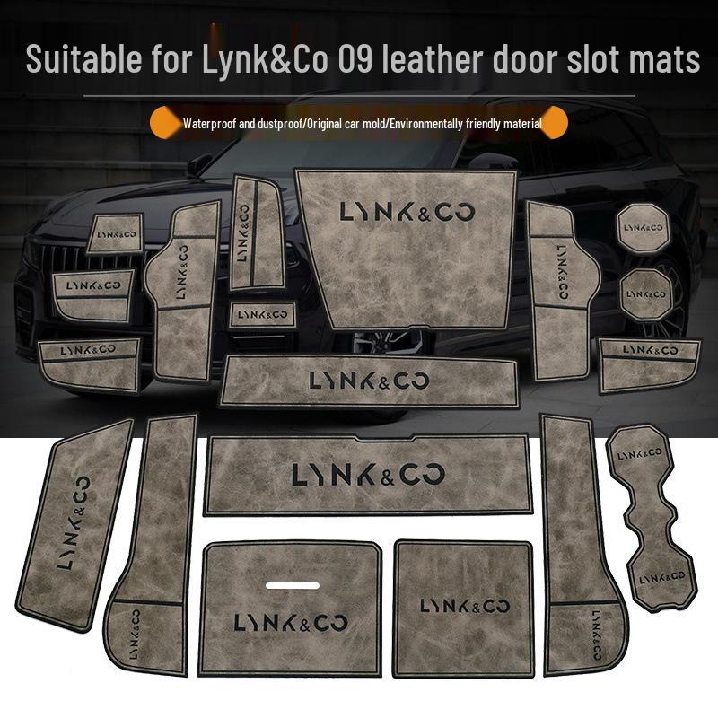 Lynk&Co 09emp Door Slot Pad: PHEV/MHEV Interior Accessories for Cup Holder, Decorative Modification