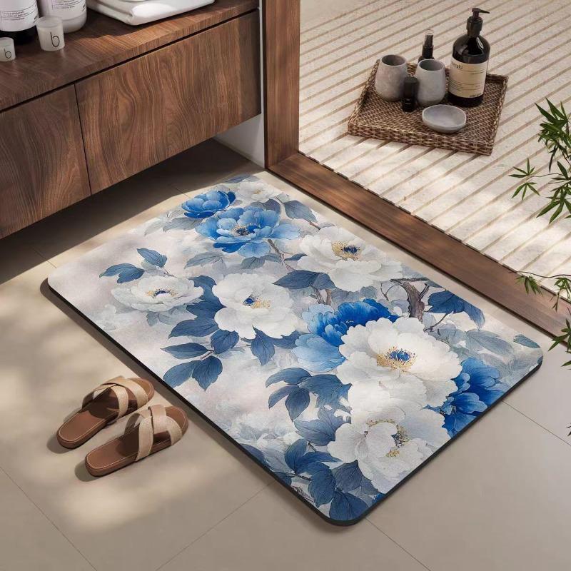 Bathroom Absorbent Diatom Mud Toilet Doormat Toilet Toilet Floor Mat Toilet Carpet