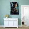 Japanese Geisha Woman Samurai Tattoo Sexy Poster Modern Asian Art Poster (4) Wall Art Deco Posters Canvas Printing For Room Aesthetic Decoration