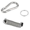 M8*80mm Safety Buckle Trailer Spring Breakaway Safety Rope RV Trailer Connector