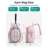Large Capacity Tennis Backpack Holds 2 Rackets Pickleball Racket Bag Tennis Bag  for Women