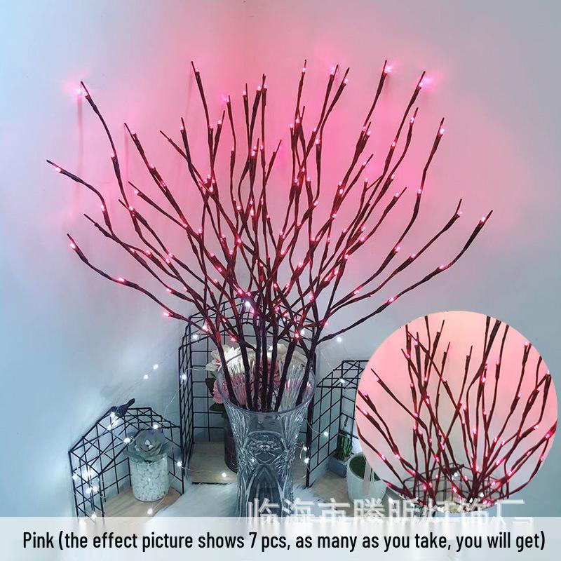 Colorful LED Tree Branch Vine Lights for Room Decoration