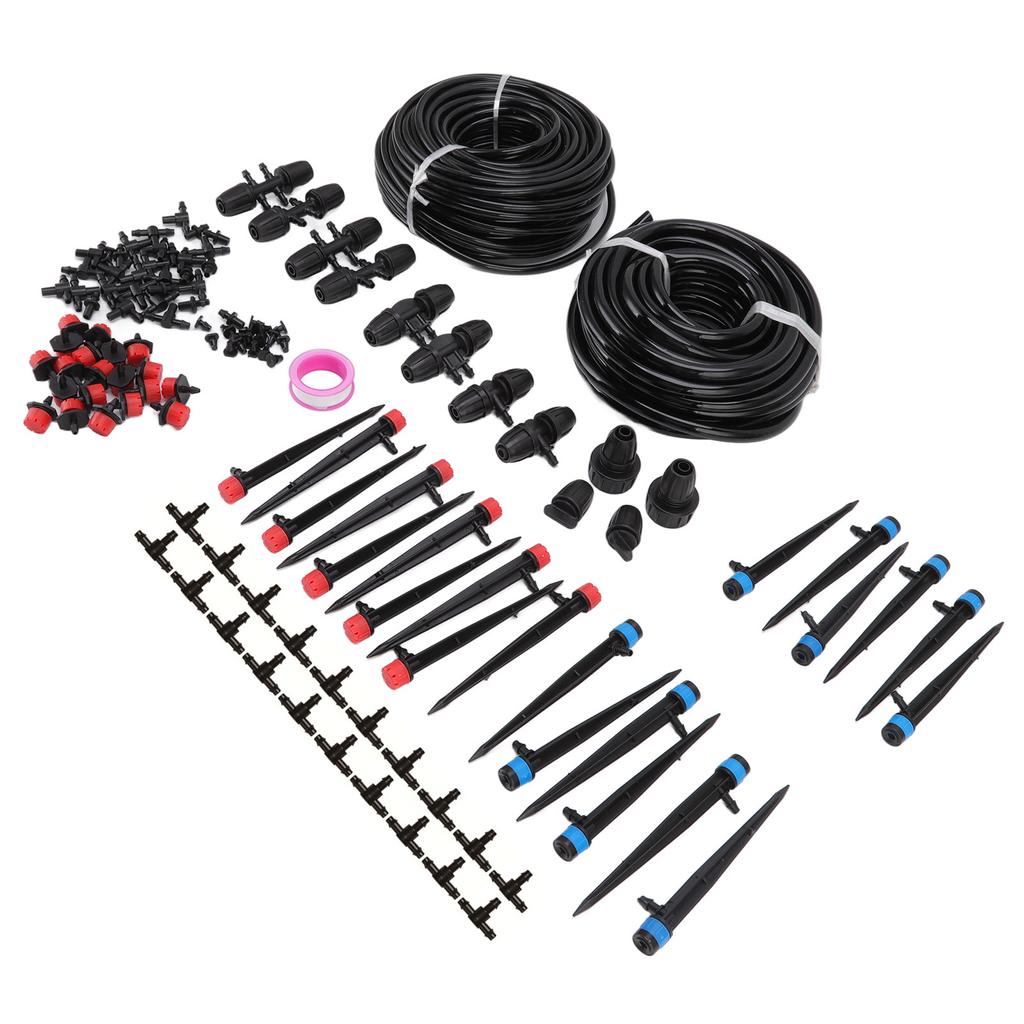 30m 4 7 Garten Automatische Tropfbewässerung Set Mikro Bewässerungskit Pflanze Wassersparsystem für Gewächshaus