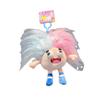 Keychain Plush Lovable Toy Creative Cartoon Gift For Kids With Colorful Designs