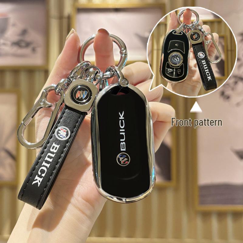 High-End Key Case for Buick: GL8, Envision S, LaCrosse ES, Landzun, Verano Plus, Regal - Women's Edition.
