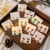 Christmas Elk Bells Bow Earrings Santa Love Snowflake Asymmetrical Ear Ornament Penguin