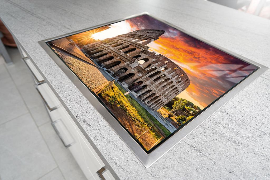 SZKLANA DESKA DO KROJENIA 52x30 KOLOSEUM