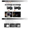 BLACKWOLF Zoom LED 750 Kompatibel mit Cree Leistungsstarkes Arbeits 18650 Akku 2166R Stirnlampe, Lumen, Wiederaufladbar, XM-L2 Zoom, Licht, Wasserdicht,