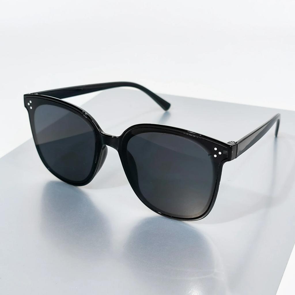 2pcs Oval Fashion Glasses for Men and Women, Vintage Oversized Frame Oval Sunglasses