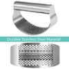 Garlic Press Squeezer Upgraded Stainless Steel Manual Garlic Ginger Rocker Crusher Garlic Cutting Mince Tools Kitchen Gadgets