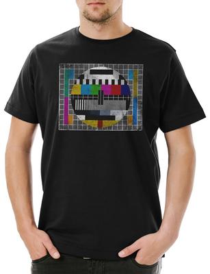Maglietta da Uomo Vintage con Immagine di Test The Test Picture The Big Bang Theory Retro TV Nerd