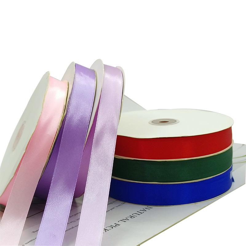 "95-Yard Solid Color Ribbon for Gift Wrapping, Cake Decor, Clothing Accessories, and Flower/Fruit Packaging - 2 Cm Width"