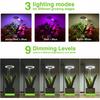 Grow Light Full Indoor Plants Height Adjustable Growing Lamp for Spectrum LED Plant Light with Timer 3/9/12H Dimmable Brightness