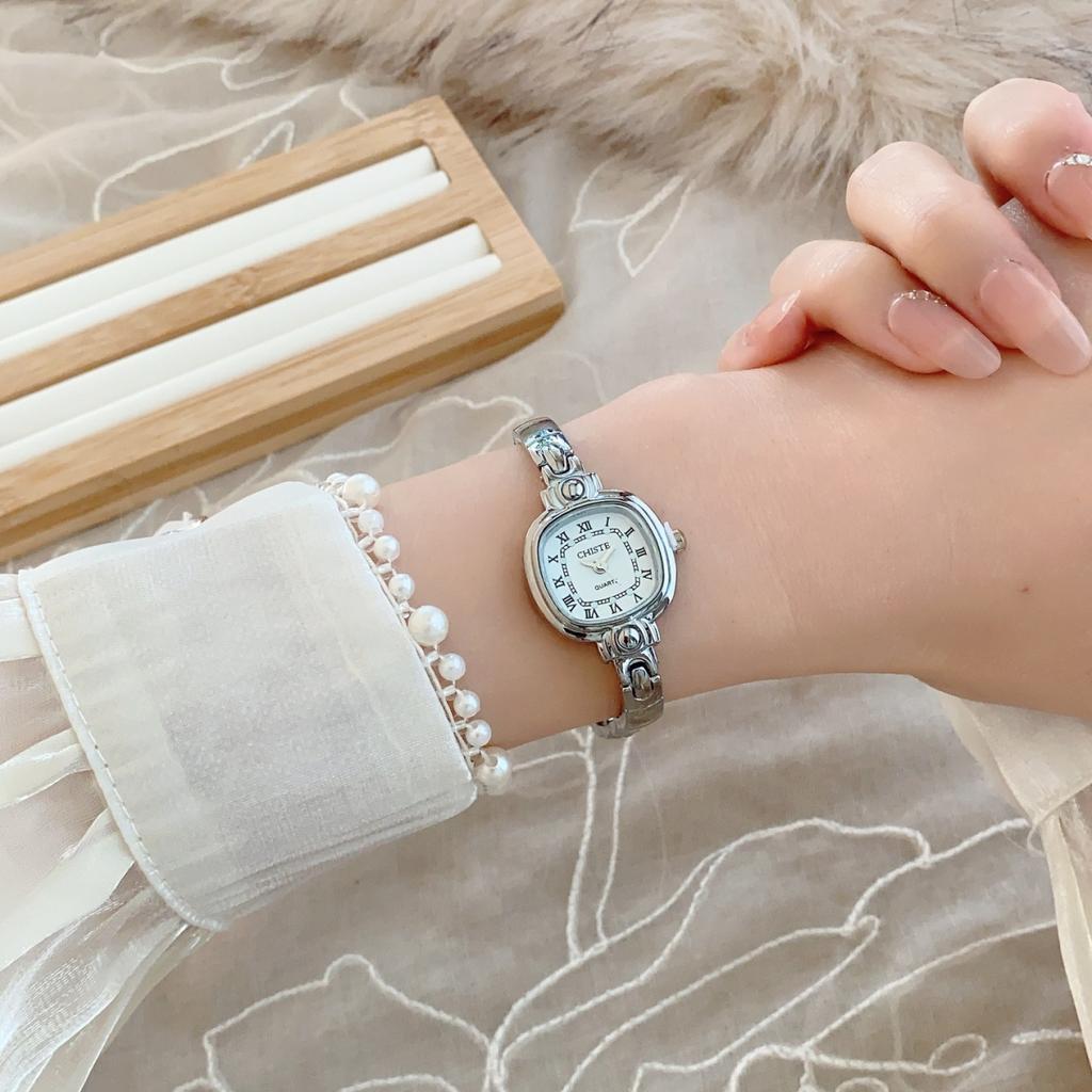 Women's Square Quartz Watches Bracelet Wristwatch Girls Clock Gift