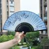 Mengyilian Cheongsam Dance Hanfu Summer Archaic Folding Fan