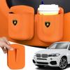 Leather Car Water Cup Box Back Seat Drink Rack For Lamborghini LP570 LP610 Urus LP700 LP770 Gallardo Aventador InteriorAccessory TT8
