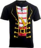 Piratenkostüm Neuheitsdruck Grafik-T-Shirt