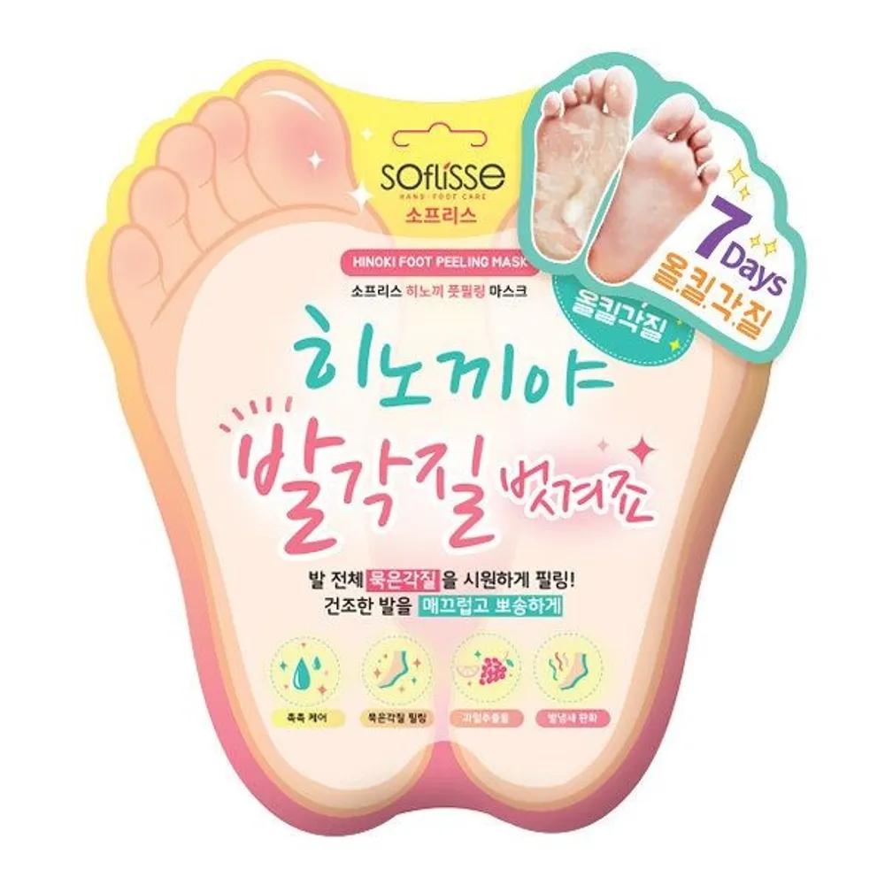 SOFLISSE Hinoki Foot Peeling Mask 180528