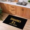 fontaines d.c Customizable name kitchen floor mat easy to clean and wipe down Suitable for kitchens living rooms and entryways—a perfec