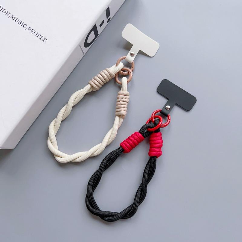 Anti-lost Lanyard Hand Chain Phone Wrist Straps Hanging Rope Candy Colors Phone Chain Cellphone Strap