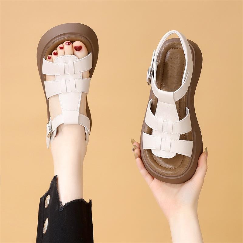 New sandals women's summer versatile casual sports shoes with skirts lightweight niche sandals