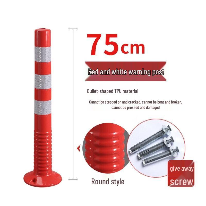 Flexible PU Traffic Safety Bollard