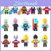 Kf6181a E Kf6182a Dragon Ball Mini Figure Colorate Giocattoli Set Blocchi da Costruzione