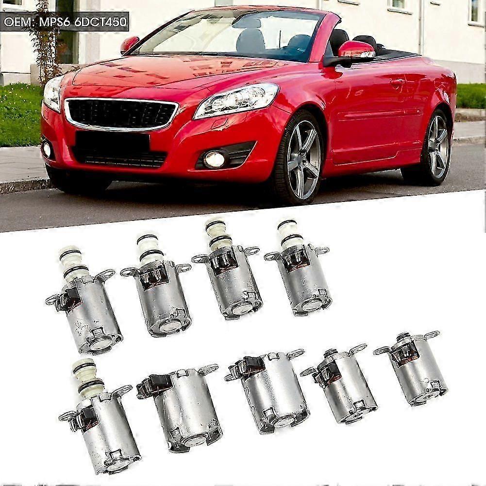 9Pcs Transmission Solenoid Kit 6 Speed MPS6 6DCT450 Fit for Ford CMAx GALAXy KUGa MONDEo FOCUS