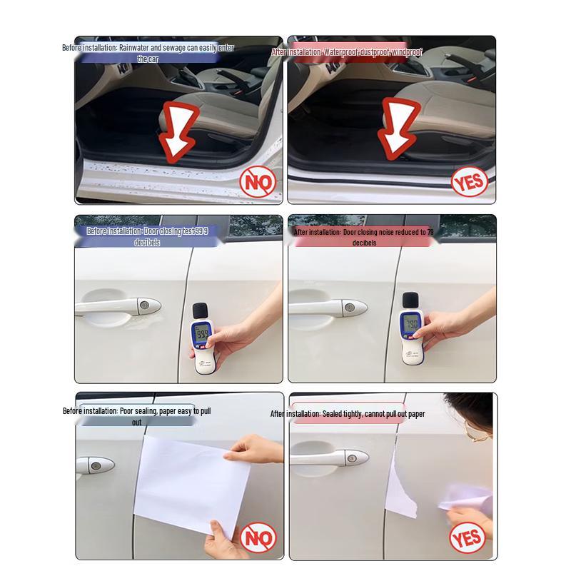 Car Door Weatherstrip & Sound Seal
