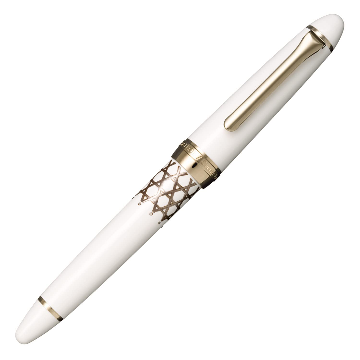 

Sailor Classic Ko Fountain Bamboo Mesh Fine Pen, Maki-e Bunbou, SV, Nib, 10-3546-210