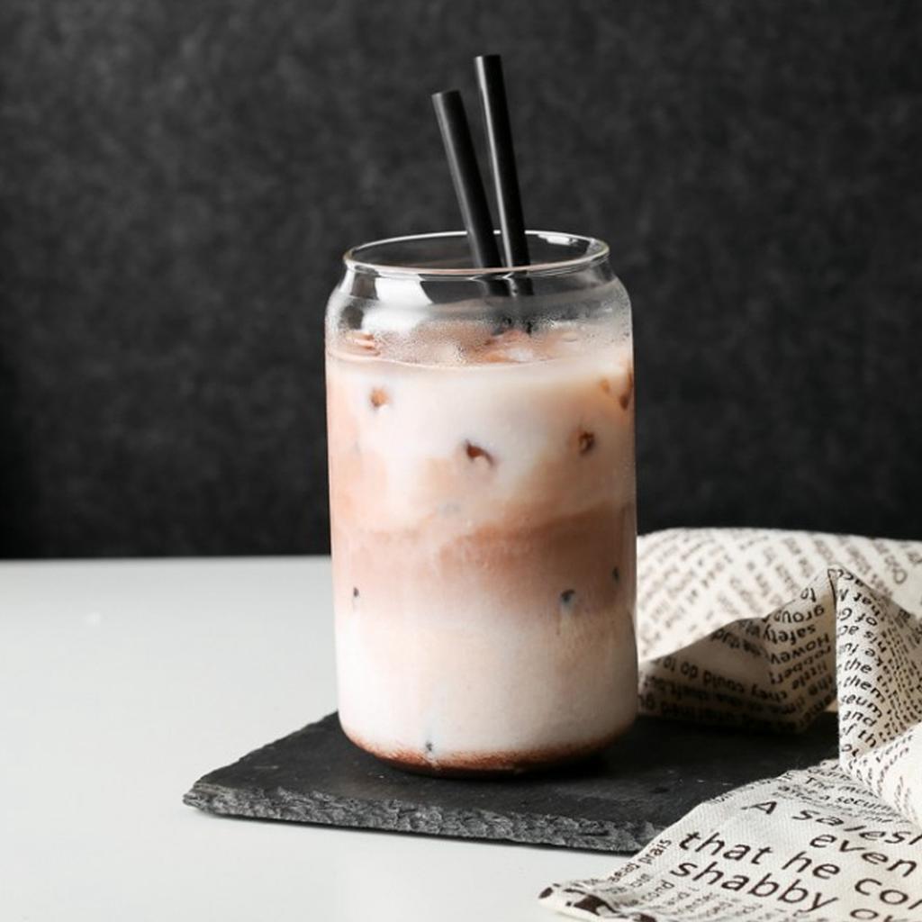 Creative Cola Can Shaped Glass Juice Milk Fruit Tea Glass Beer Glass Water Glass Cold Drink Glass