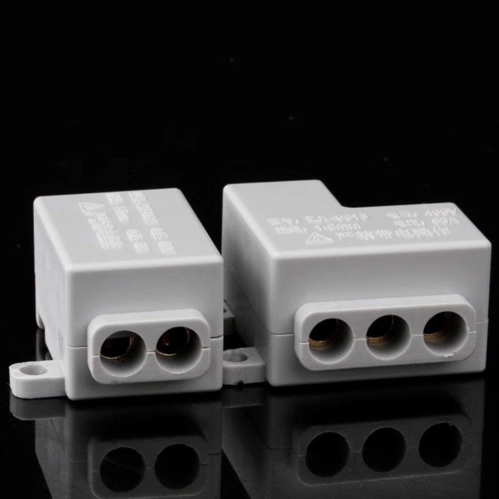 Electrical Connectors Spliceable High Power Splitter Conductor Brass 1-6mm² Wire Connector Quick Terminal Block Electrical