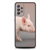 Cute little Pink Pig Phone Case for Samsung A51 A71 A21S A12 A11 A15 A25 A31 A41 A23 A33 A53 A73 A03S A05S A13 5G A35 A55 Cover