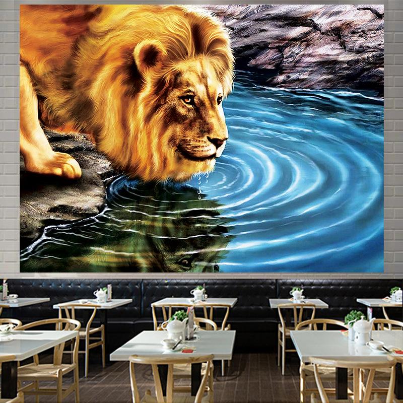 Zwierzęta Ins Styl tła Duży gobelin ścienny wiszący geometria Hipisowski gobelin Wystrój pokoju domowego Estetyczna dekoracja