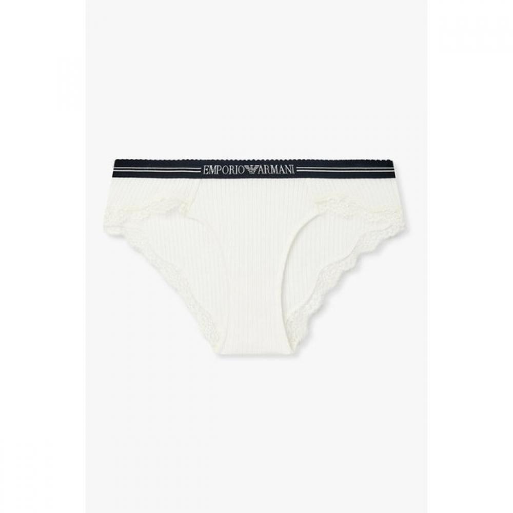 Emporio Armani Women S Knitted Logo Brief 0826111507 S(90)