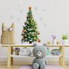 Christmas Tree Wall Stickers Christmas New Year Green Christmas Tree Snowflake Wall Stickers Home Christmas Decor Wall Stickers