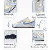 Nike Court Borough Low Recraft GS Coconut Milk Polar White Kids Sneakers Blue Light-Blue Dark-Purple FV8120-141