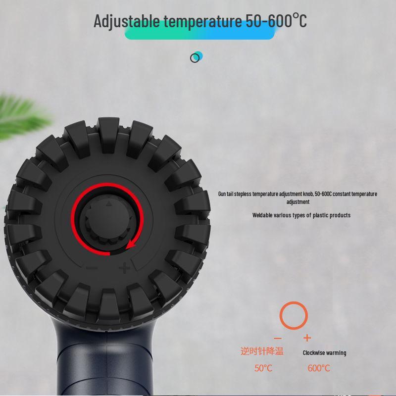 750W Adjustable Temperature High Power Plastic Welding Hot Air Gun for Car Bumpers
