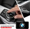 4pcs 16/17/18/19mm For Bmw M Performance Alpina X1 X3 X4 E87 E36 E46 E90 E39 F10 F16 X6 M3 Car Steering Wheel Sticker Decals FW6