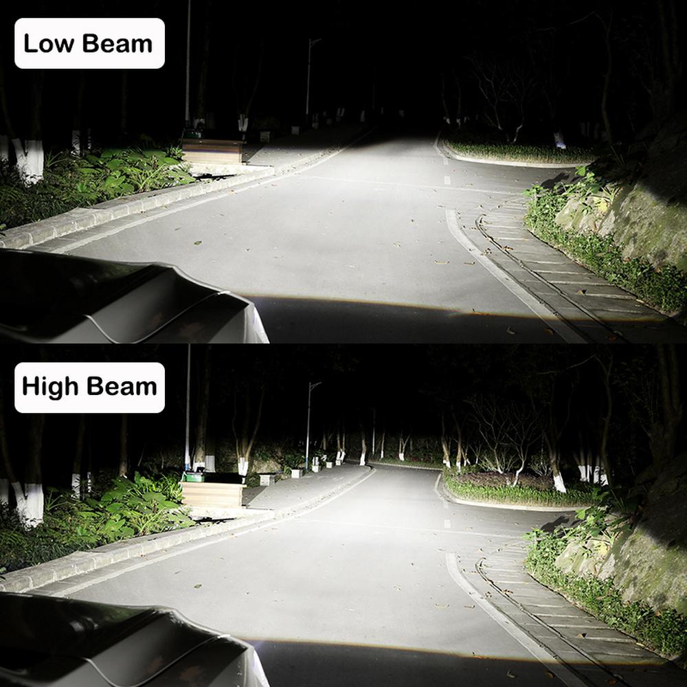 2Pcs 120W H7 H4 Led Lamp Double Copper Tube Led Lights For Car H1 H11 HB3 9005 HB4 9006 Led Headlight Bulb