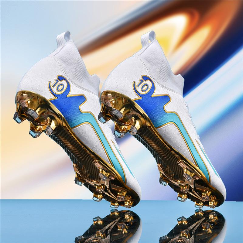 Fotbalové kopačky pozlacené Pánské špunty Děti ze střední školy Studenti základních a středních škol Dospělá soutěž AG dlouhé špunty sportovní obuv